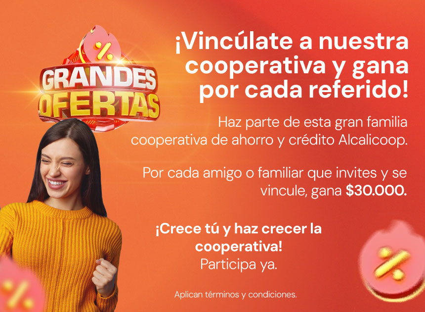 Banner disfruta de beneficios, grandes ofertas y mucho más